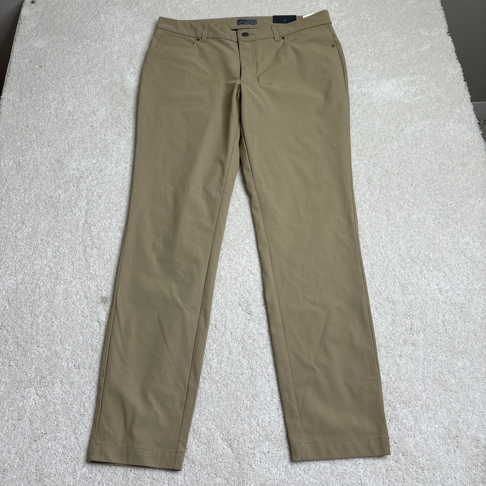 VRST Limitless Pants Men's 34x32 Skinny Fit 5 Pocket Athletic Beige NWT